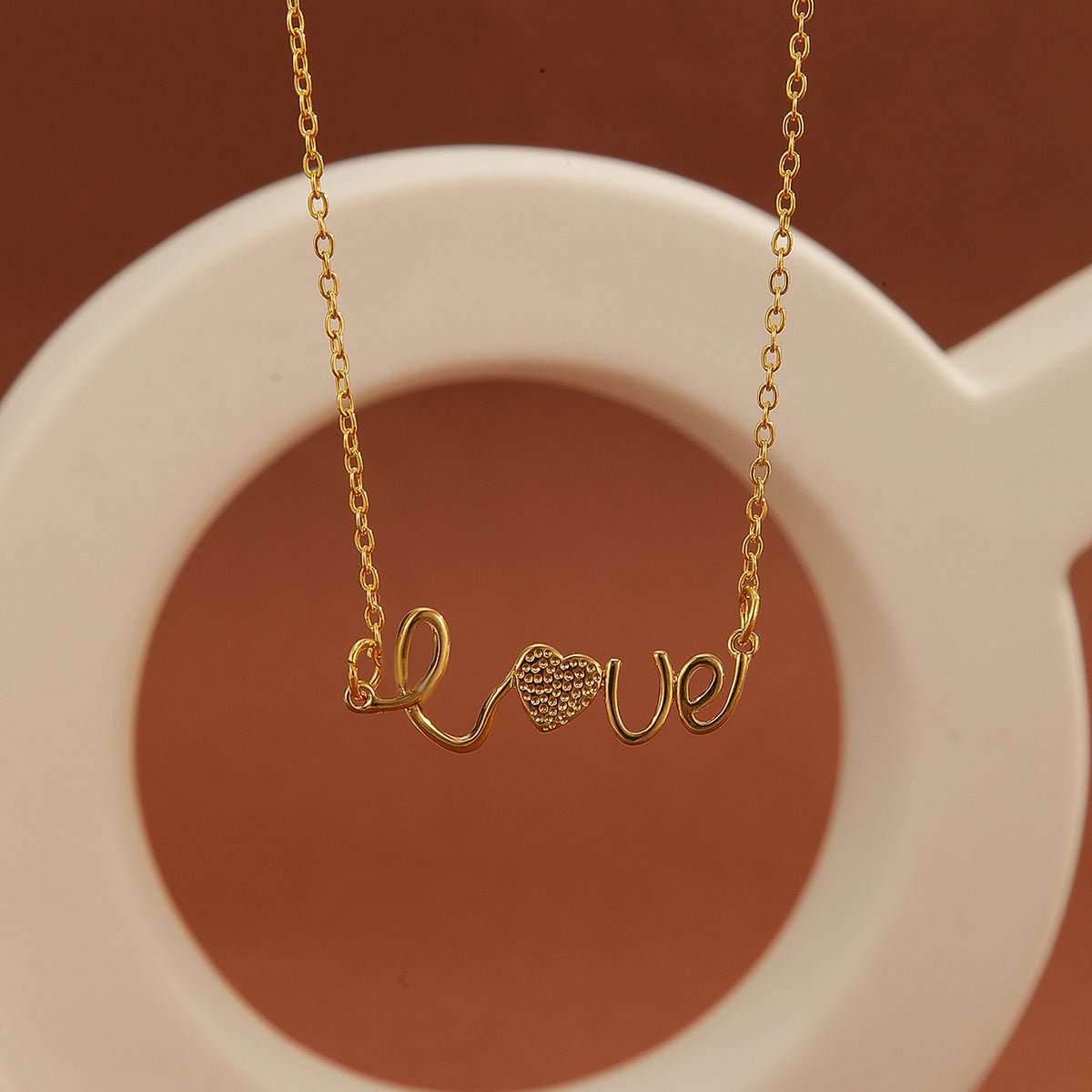 1pcs Simple Exquisite Inlaid Sparkling Diamond Symbol 8,Letter Love Pendant Necklace, Suitable For Women's Daily Wear, A Holiday Gift For Wives And Mothers - silverfoxgoods